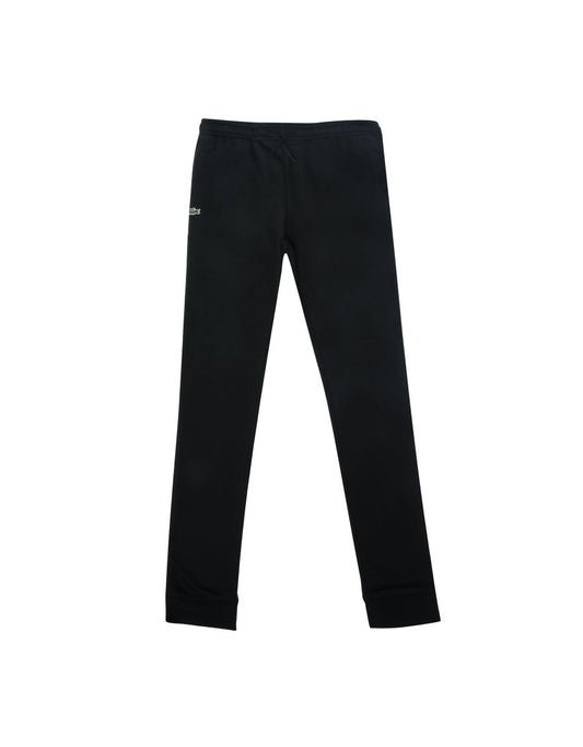 Pantalón jogger Lacoste júnior negro, niño