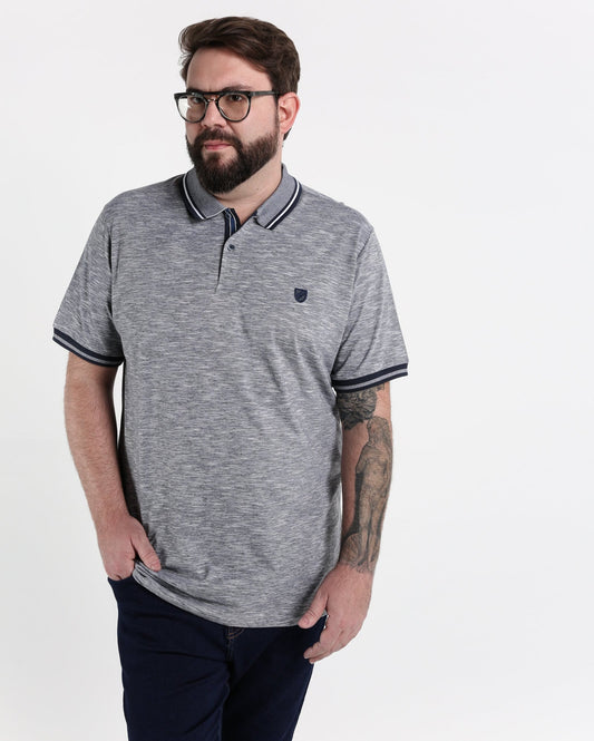 Polo classica taglie forti - Blu