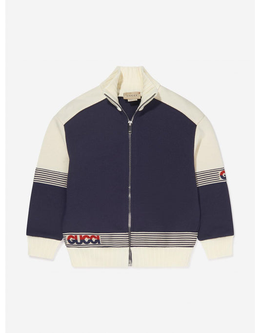 Boys' Logo Zip-Up Top