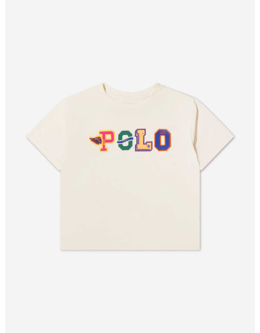 Polo estampado para niña