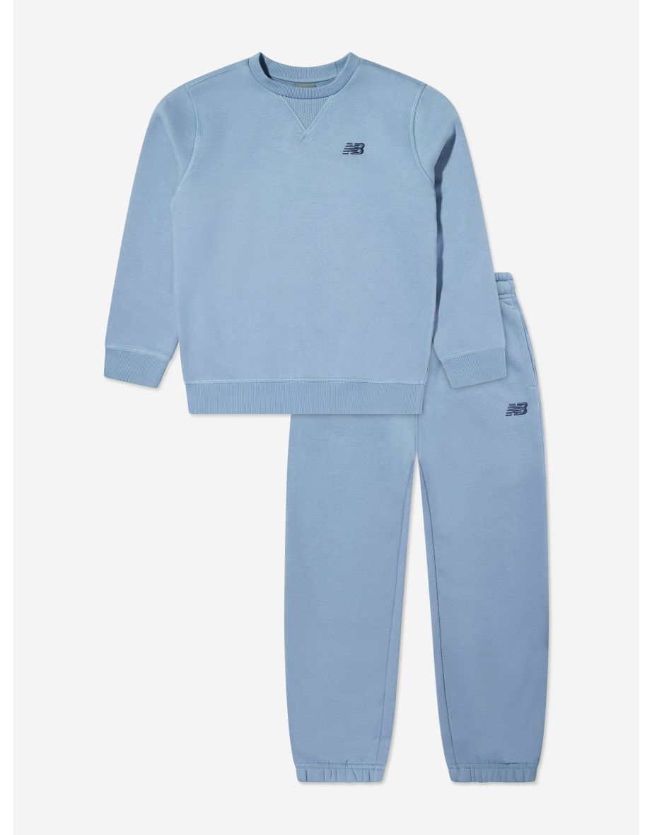 Boys Blue Tracksuit with Small Logo