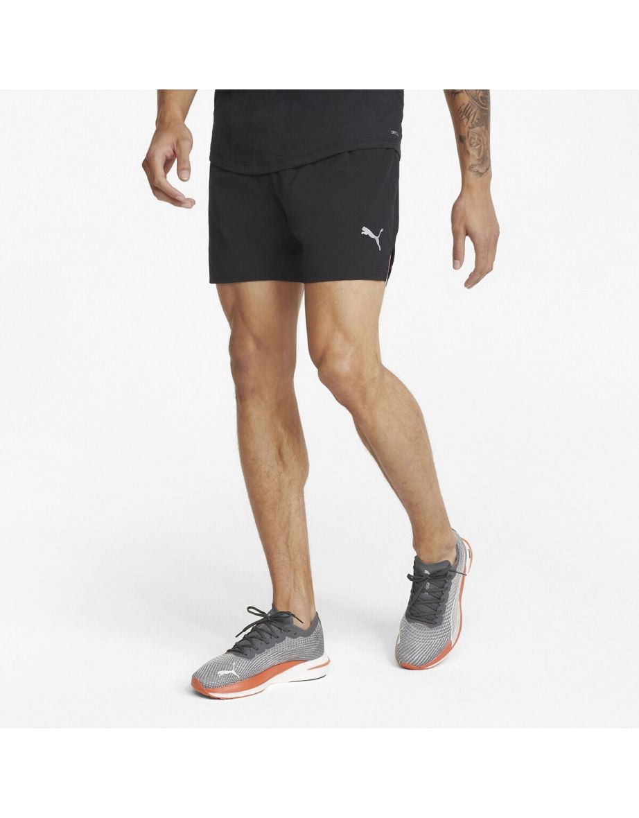 Pantaloncini da running con stampa logo