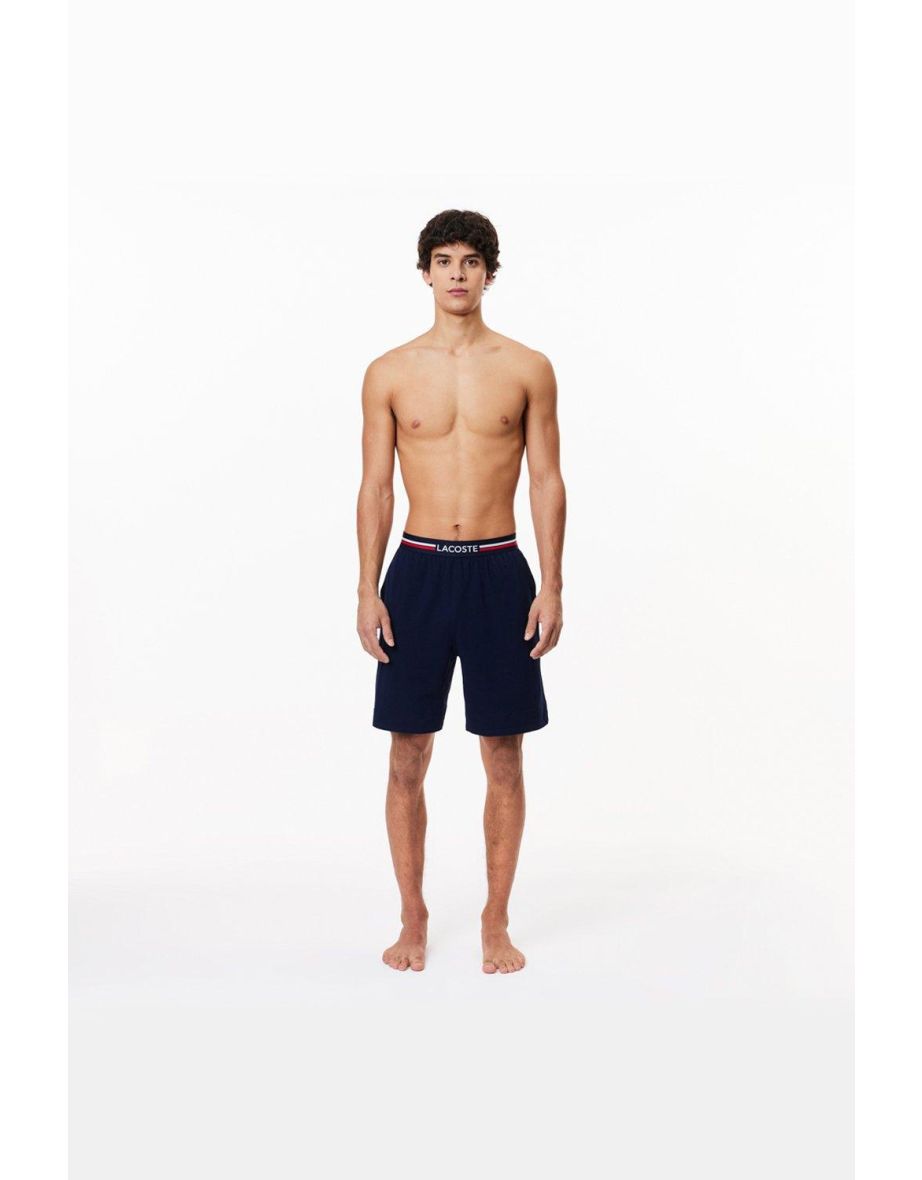 Pantaloncini Lacoste a tre toni in blu