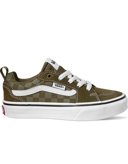 Tênis Vans Kids Filmore Decon Low Rise Canvas - Dark Olive