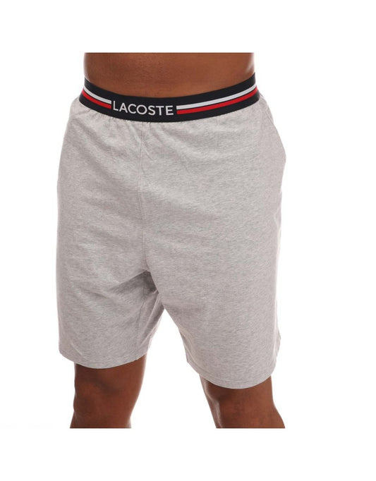 Shorts Lacoste Cinza para Loungewear Masculino