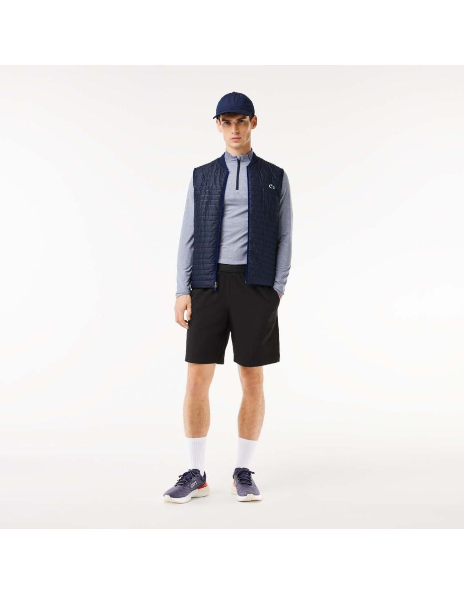 Colete masculino reversível Lacoste Sport - Azul