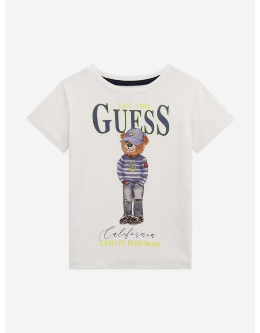 Maglietta Orso Bianco per bambini