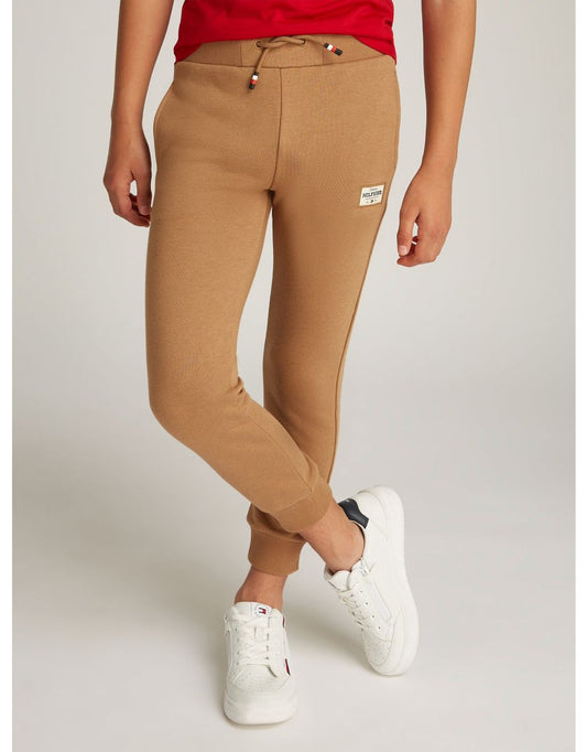 Joggers marrons Monotype 1985 Label para meninos