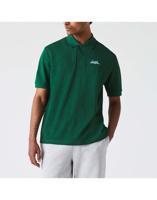 Polo Lacoste Live Green a maniche corte da uomo