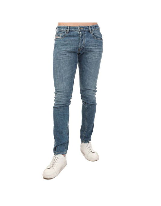 Jeans Diesel D-Luster Slim Fit da uomo in blu