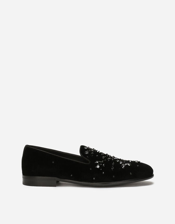 Zapatillas de casa de terciopelo