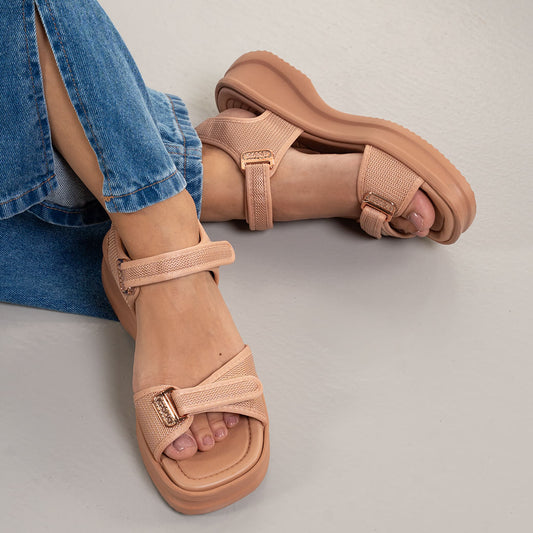Original Women's Brown Orthopedic Sandals by Azaleia