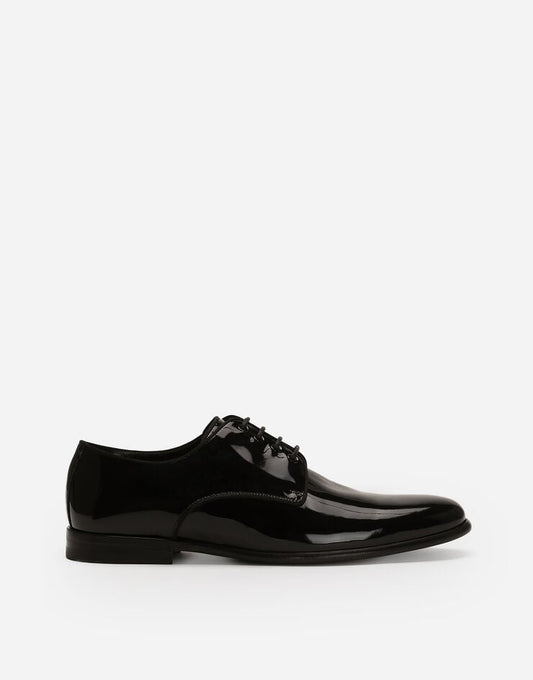 Scarpe Derby in vernice