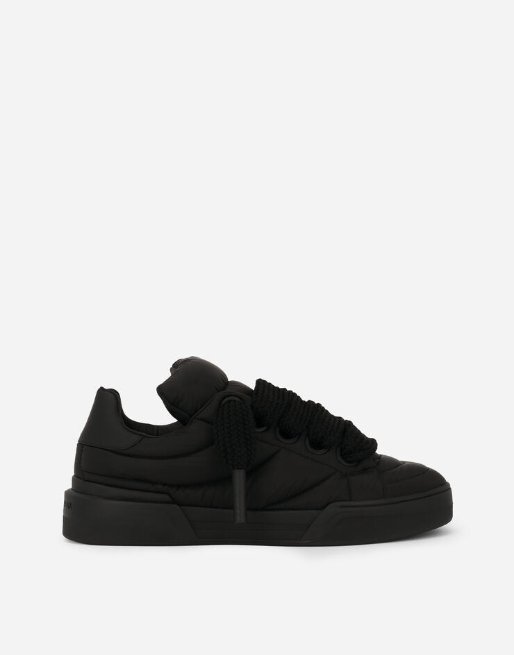 Dolce & Gabbana Nuevas Zapatillas Roma Nylon Blanco
