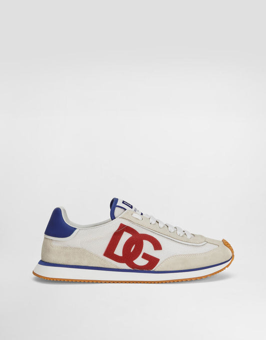 Mixed-Material DG Cushion Sneakers