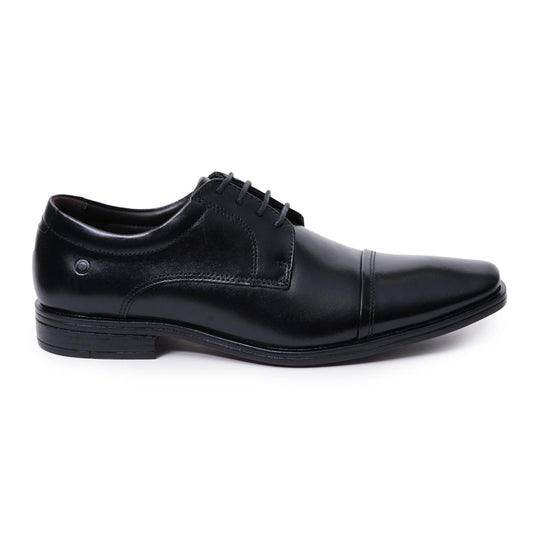 Democrata Metropolitan Vega Men's Black Mahogany Shoes