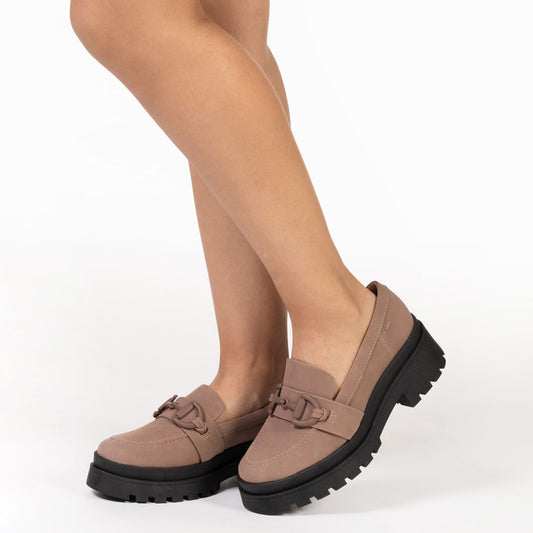 Loafer feminino marrom Trotorado da Dakota