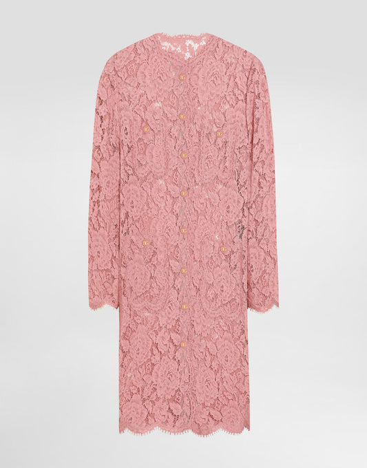 Abrigo de Encaje Cordonnet Floral DG