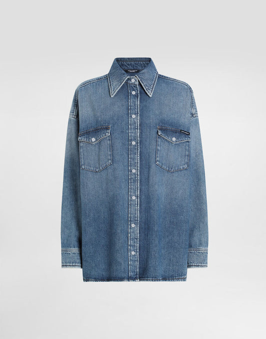 Camisa vaquera oversize