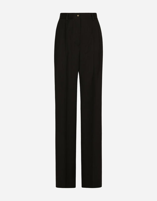 Calça Gabardine Palazzo