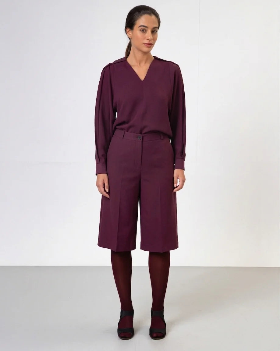 Blusa Cecília - Bordô