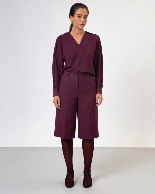 Blusa Cecília - Bordô