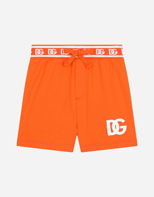 Shorts de jogging de jérsei com o logotipo da DG