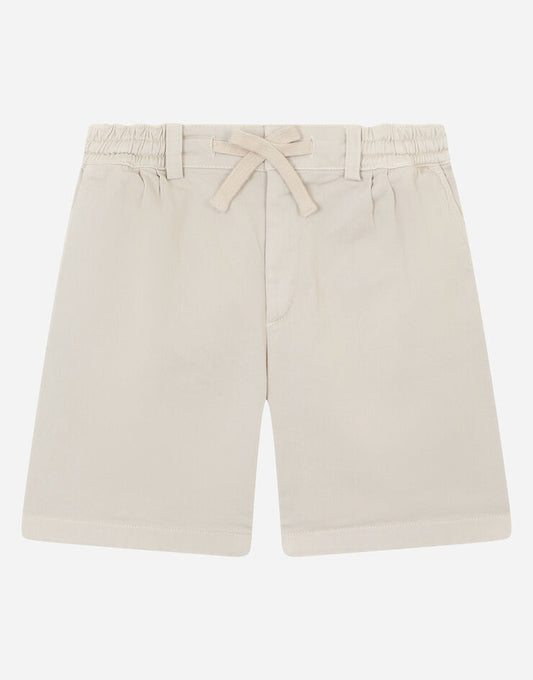 Shorts Drill tingidos com cordão