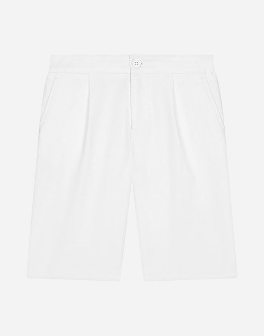 Shorts de gabardine