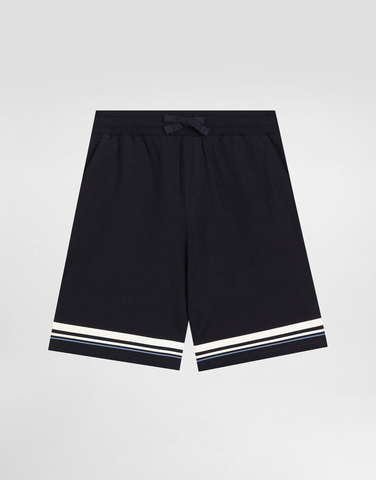 Pantaloncini in piqué stampato