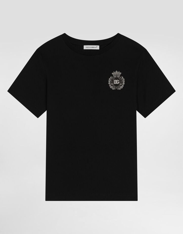 Camiseta de punto con parche