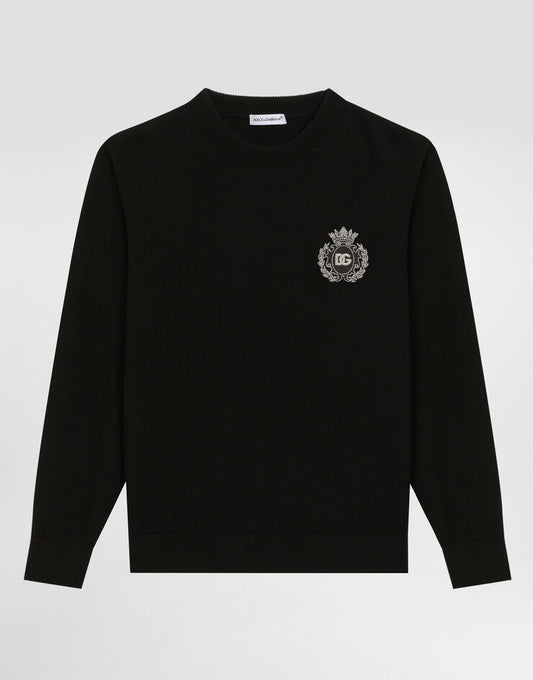 Jersey de punto liso con parche