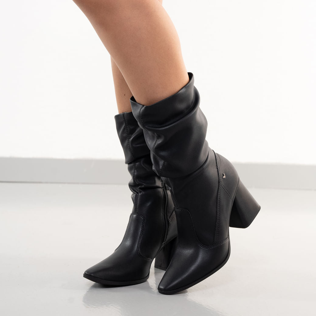 Mississipi Aranni Stivali a metà polpaccio da donna, nero