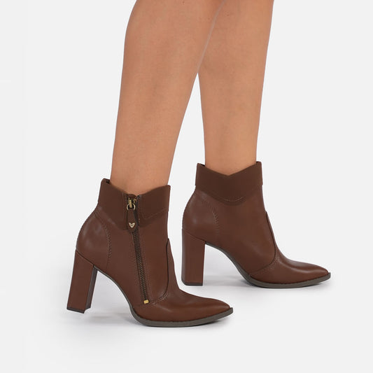 Stivaletto a punta da donna Mississipi in cioccolato
