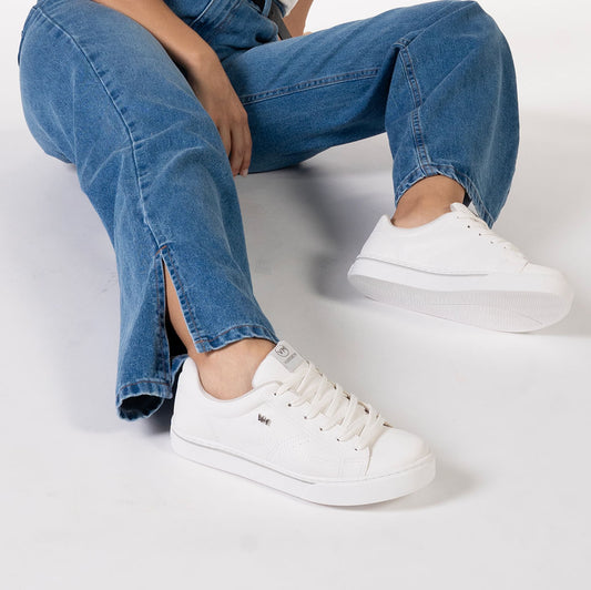 Women's White Via Marte Clean Sneakers