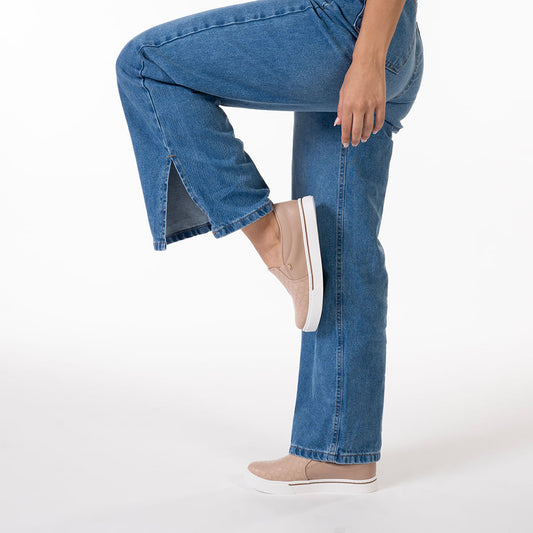 Sneakers Via Marte Donna Beige Napa