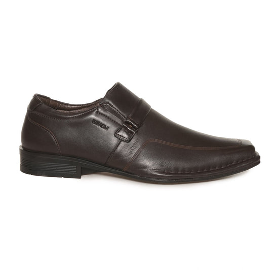 Ferracini Men's Basic Brown Dress Shoes