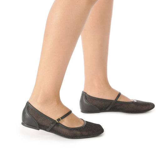 Vizzano Women's Mesh Ballet Flats
