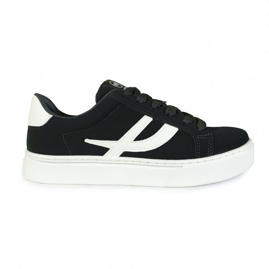 Via Marte - Sneakers casual nere con dettaglio