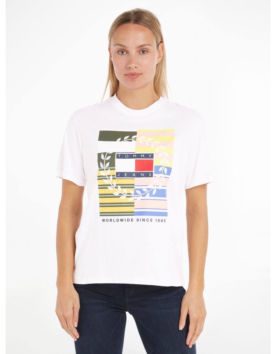 Maglietta Tommy Jeans Donna Relaxed Luxe