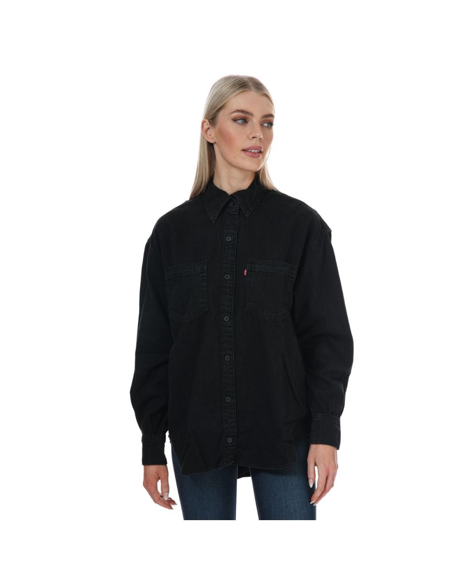 Camicia Levi's Remi Utility da donna in nero