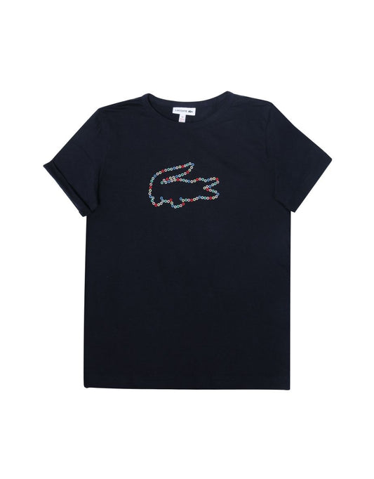 Boy's Lacoste Junior Logo T-Shirt - Blue