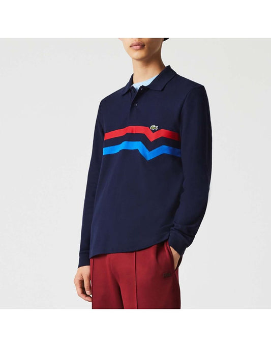 Camisa polo masculina Lacoste Made in France Regular Fit