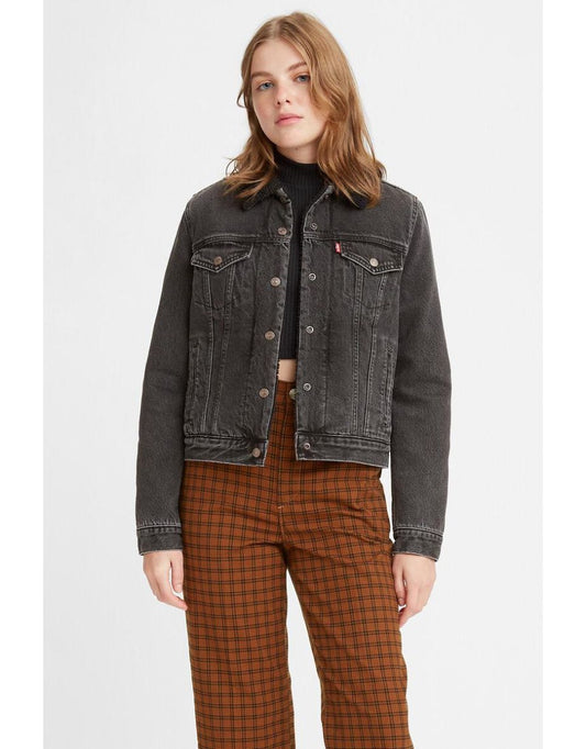 Giacca trucker Original Denim Sherpa