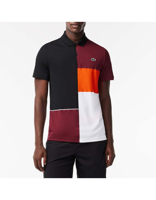 Camisa Polo Lacoste Sport Regular Fit Tennis Masculina Feita de Fibras Recicladas