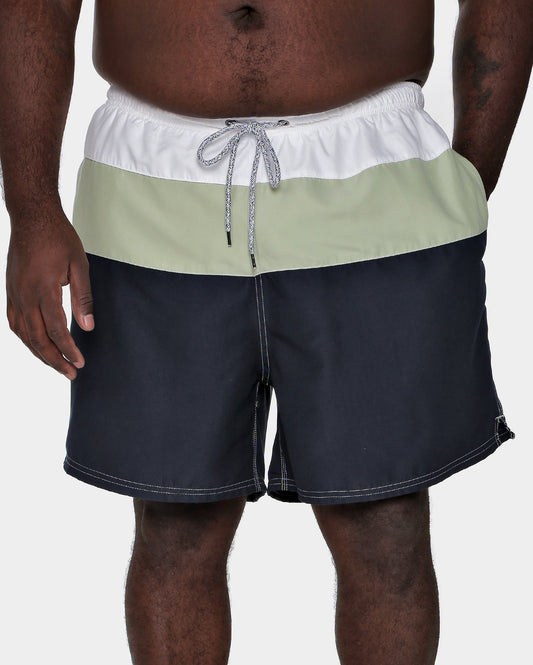 Shorts masculinos plus size retos azuis da Allman para Riachuelo