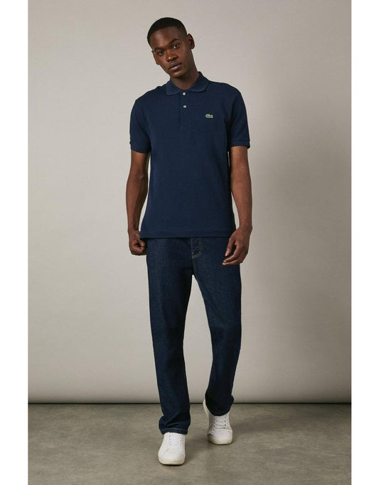 Camisa polo azul L1212