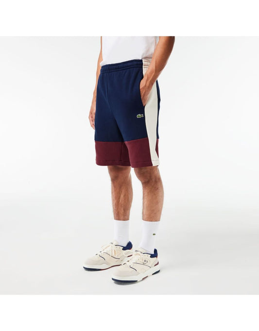 Pantaloncini Lacoste Uomo Regular Fit Colorblock Fleece
