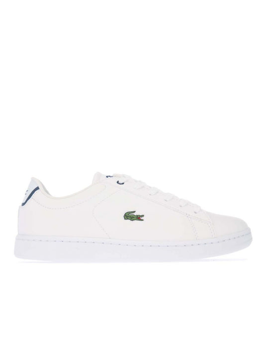 Tênis Lacoste Junior Carnaby Evo para Menino em Branco