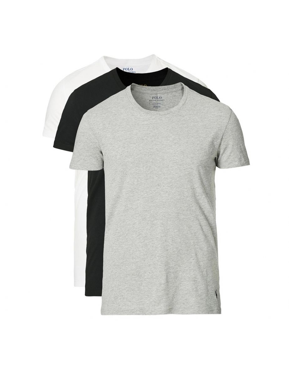 Pack de 3 camisetas de manga corta Ralph Lauren
